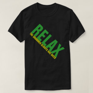 Camiseta Relaxe O Drummer Tem erva Musical Drummer FUNNY Te