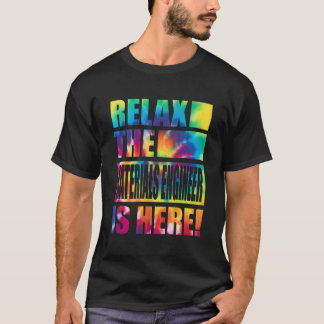 Camiseta Relaxe O Engenheiro De Materiais Está Aqui