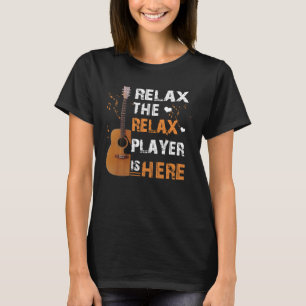 Camiseta Relaxe O Jogador De Bass Está Aqui, Guitarista Bre