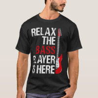 Relaxe O Jogador De Bass Está Aqui Para Um Present