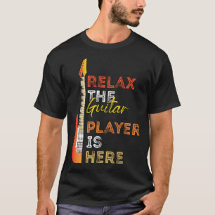 Camiseta Relaxe O Jogador De Violão Está Aqui