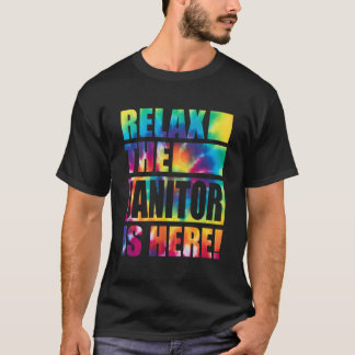 Camiseta Relaxe O Zelador Está Aqui