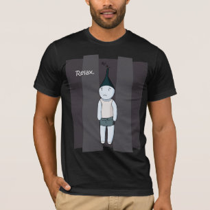 Camiseta Relaxe, obscuridade colorida