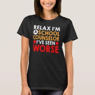 Camiseta Relaxe, sou conselheira escolar, conselheira educa