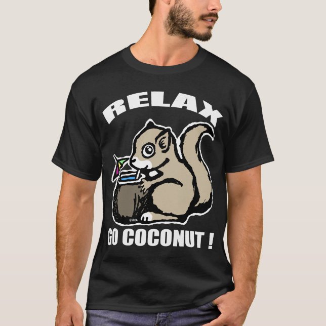 Camiseta Relaxe! Vai o coco (Frente)