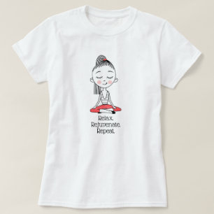 Camiseta Relaxe Zen Peace Yoga