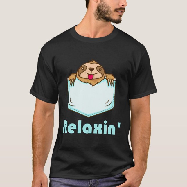 Camiseta Relaxin Sloth (Frente)