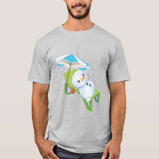 Camiseta Relaxing Snowman