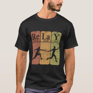 Camiseta Relay Periódico Mesa Elets Relay Race em Execução