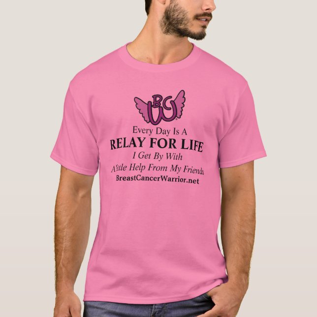 CAMISETA RELÉ PARA A VIDA (Frente)