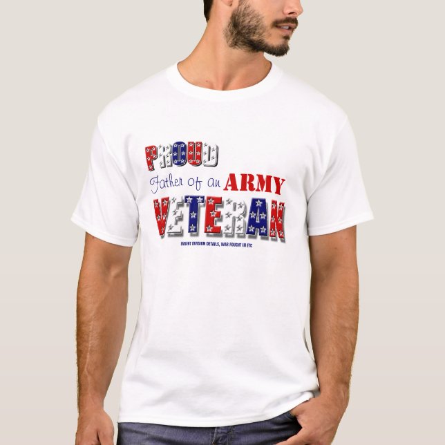 Camiseta Relembrança da honra da família do veterano de (Frente)