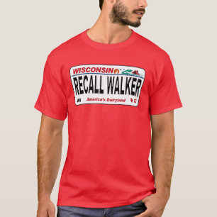 Camiseta Relembrar Walker - Design da Placa de Licença