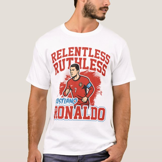 Camiseta Relentless Ruthless Ronaldo Soccer (Frente)