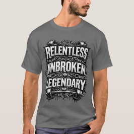 Camiseta Relentless unbroken legendary tshirt