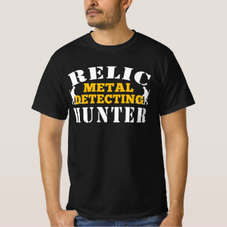 Camiseta Relic Metal Detectando Caçador - Caça Engraçada