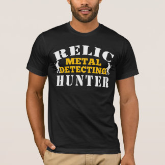 Camiseta Relic Metal Detectando Caçador - Caça Engraçada