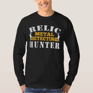 Camiseta Relic Metal Detectando Caçador - Caça Engraçada