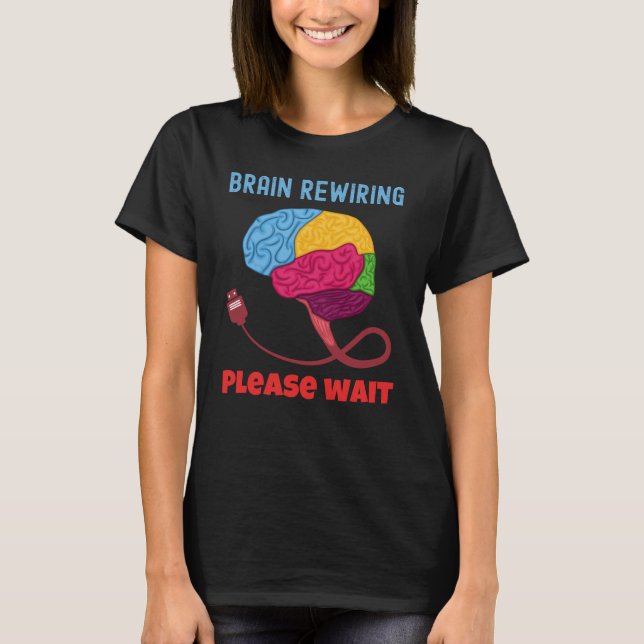 Camiseta Religação Cerebral Aguarde Estudante ALS (Frente)
