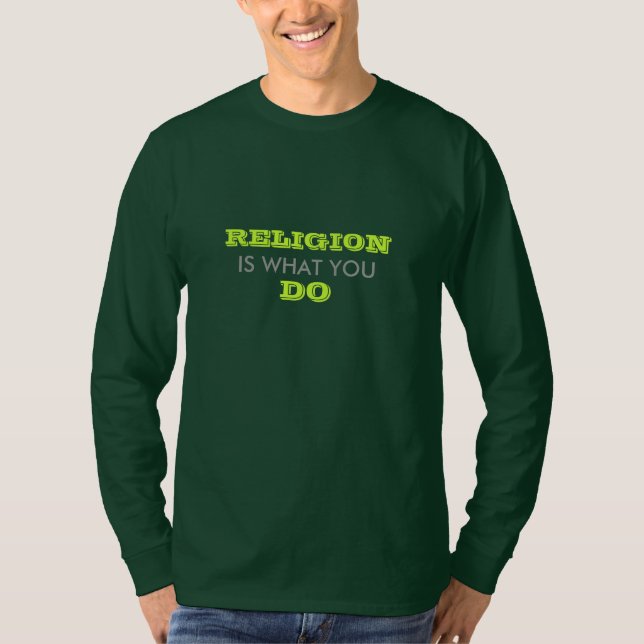 Camiseta Religião (Frente)