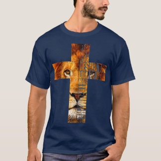 Camiseta Religião Cristã A Jesus O Leão De Judah