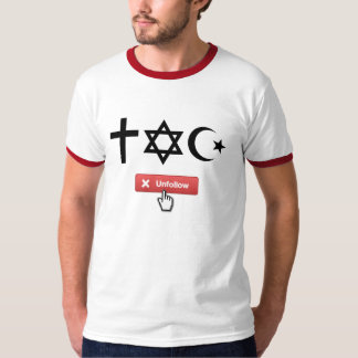 Camiseta Religião de Unfollow