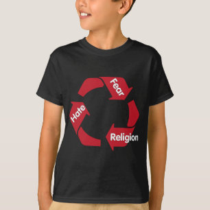 Camiseta Religião do medo do ódio
