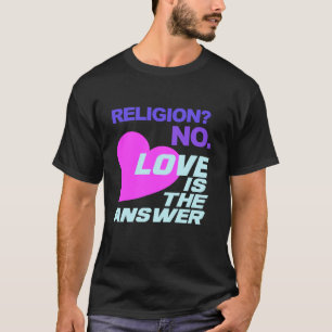 Camiseta Religião e Amor