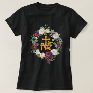 Camiseta Religião Faliosa Cruzada entre os Católicos Marian
