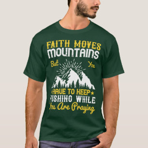 Camiseta Religião Fé Move Montanhas