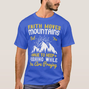 Camiseta Religião Fé Move Montanhas