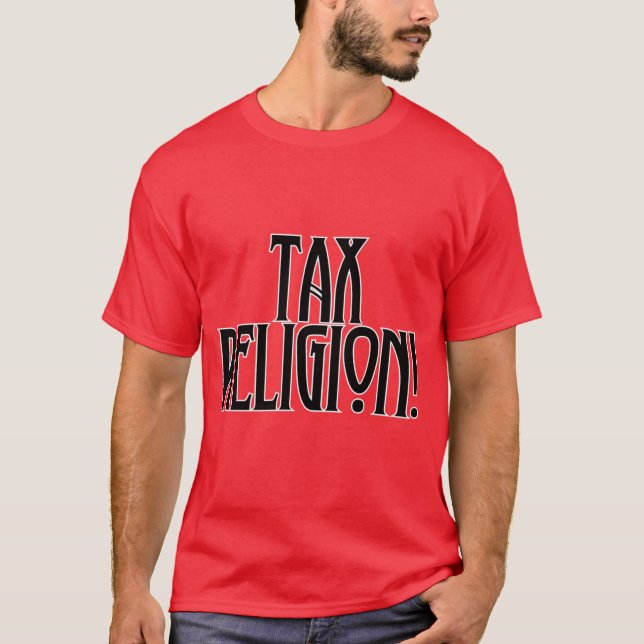 Camiseta Religião Fiscal! (Frente)