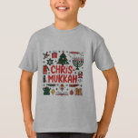 Camiseta Religião Judia de Natal Chrismukkah Hanukkah<br><div class="desc">Religião Judia de Natal Chrismukkah Hanukkah</div>