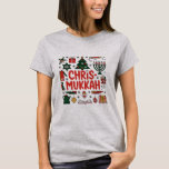 Camiseta Religião Judia de Natal Chrismukkah Hanukkah<br><div class="desc">Religião Judia de Natal Chrismukkah Hanukkah</div>