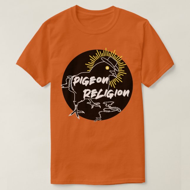 Camiseta Religião Pombo 1 (Frente do Design)