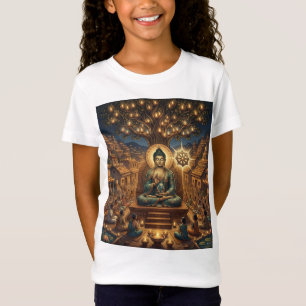 Camiseta Religiosa Arte de Buda - Iluminação Pacíf