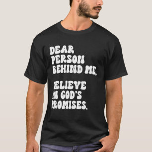 Camiseta Religiosa, Cara Pessoa Atrás De Mim Motivati Espir