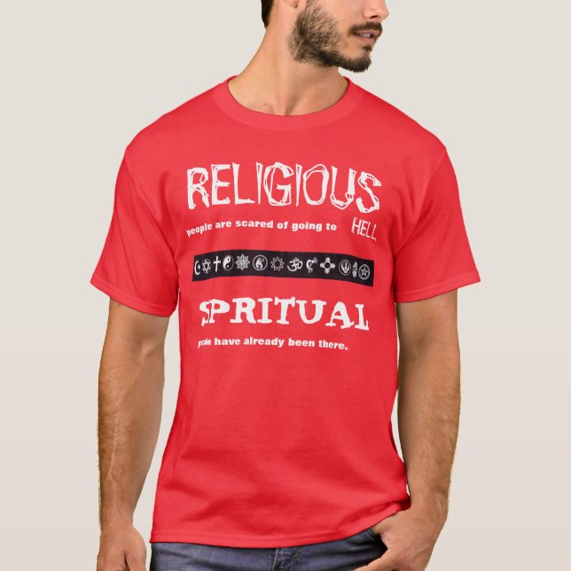 Camiseta religioso/spirtual (Frente)