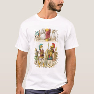 Camiseta Religiosos gregos e as forças armadas vestem-se