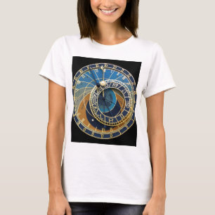 Camiseta Relógio Astronômico - Praga Orloj