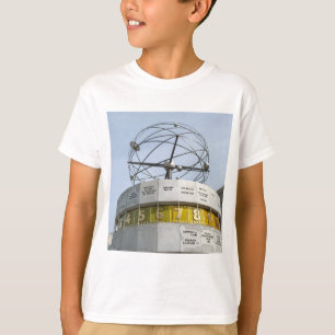 Camiseta Relógio da hora mundial em Berlim