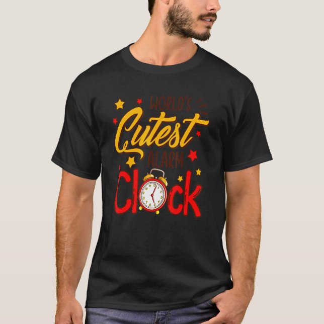 Camiseta Relógio de Alarme mais Cutâneo do Mundo (Frente)