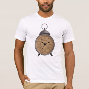 Camiseta Relógio de Alarme Vintage Adorável