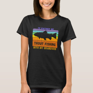 Camiseta Relógio de Avós Antigo Meu Neto Truta