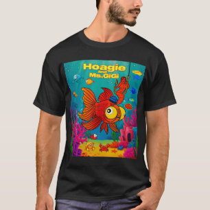 Camiseta Relógio de Onda