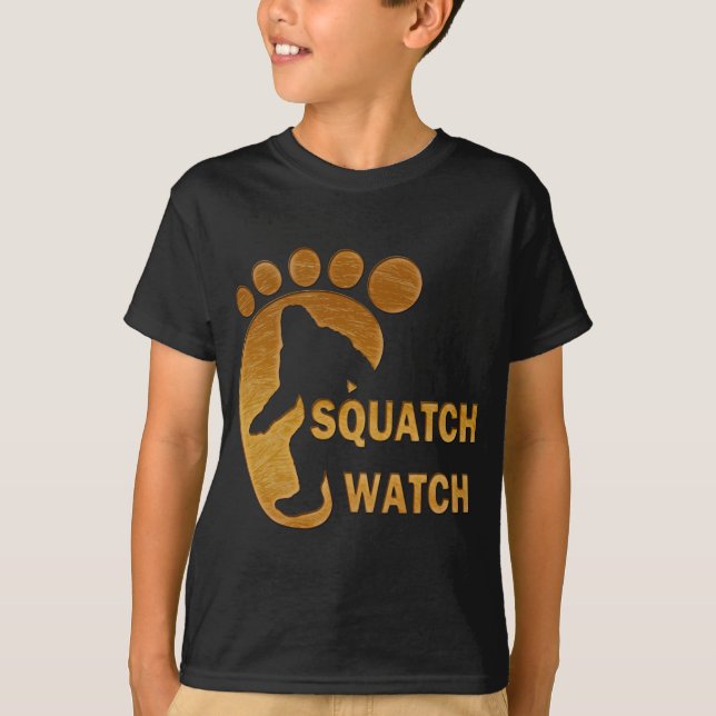 Camiseta Relógio de Squatch (Frente)