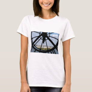 Camiseta Relógio de vidro gigante na Musée d'Orsay - Pari