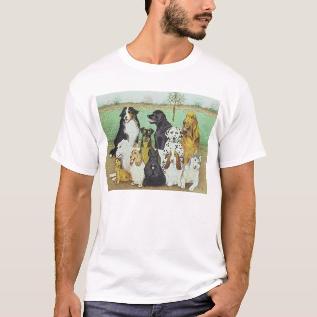 Camiseta Relógio do cão (Frente)