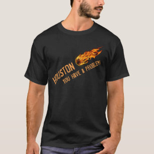 Camiseta Relógio do meteoro de Houston