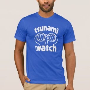 Camiseta relógio do tsunami