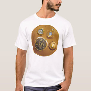 Camiseta Relógio steampunk